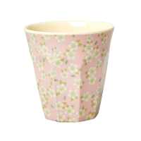 Pink Small Flower Melamine Cup Rice DK